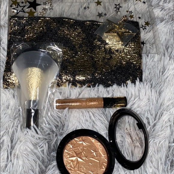 MAC Cosmetics sprinkle of shine:gold set - Picture 1 of 6
